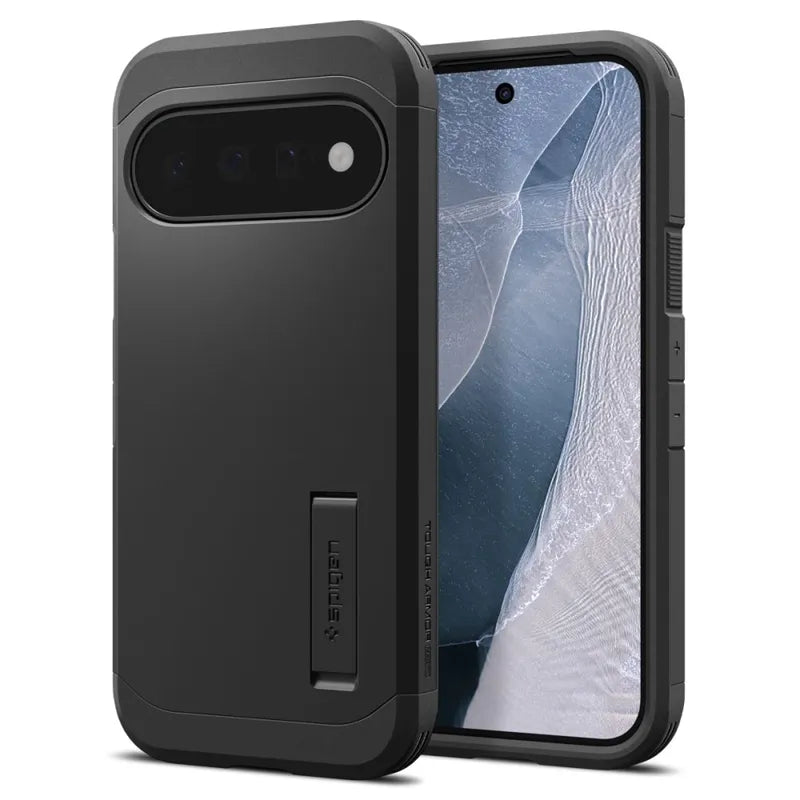 Spigen Tough Armor Mag MagSafe – dėklas Google Pixel 11 telefonui (juodas)
