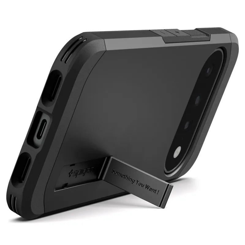 Spigen Tough Armor Mag MagSafe – dėklas Google Pixel 11 telefonui (juodas)