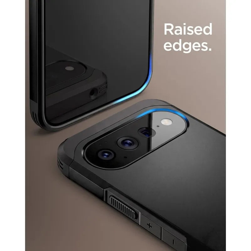 Spigen Tough Armor Mag MagSafe – dėklas Google Pixel 11 telefonui (juodas)
