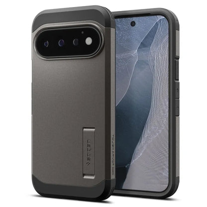 Spigen Tough Armor Mag MagSafe dėklas, skirtas Google Pixel 11 Pro (pilka)