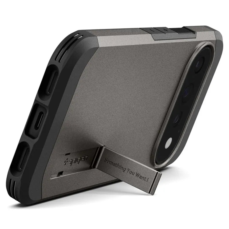 Spigen Tough Armor Mag MagSafe dėklas, skirtas Google Pixel 11 Pro (pilka)