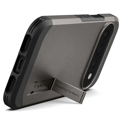 Spigen Tough Armor Mag MagSafe dėklas, skirtas Google Pixel 11 Pro (pilka)