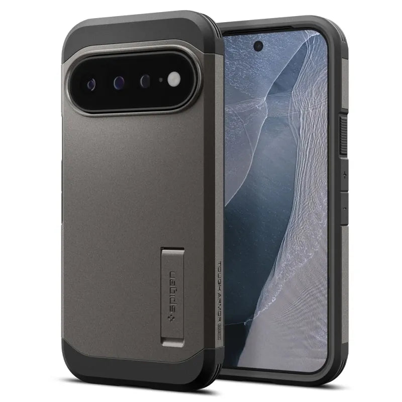 Spigen Tough Armor Mag MagSafe dėklas, skirtas Google Pixel 11 Pro XL (Gunmetal)