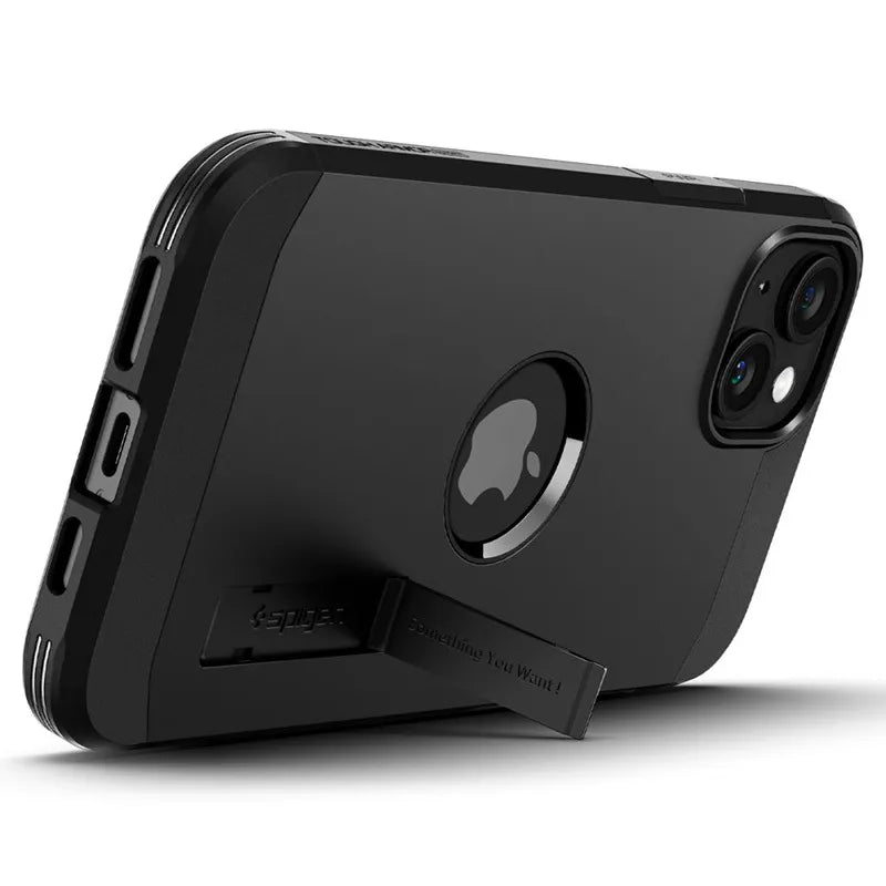 Spigen Tough Armor Mag MagSafe – dėklas, skirtas „iPhone 15“ (juoda)