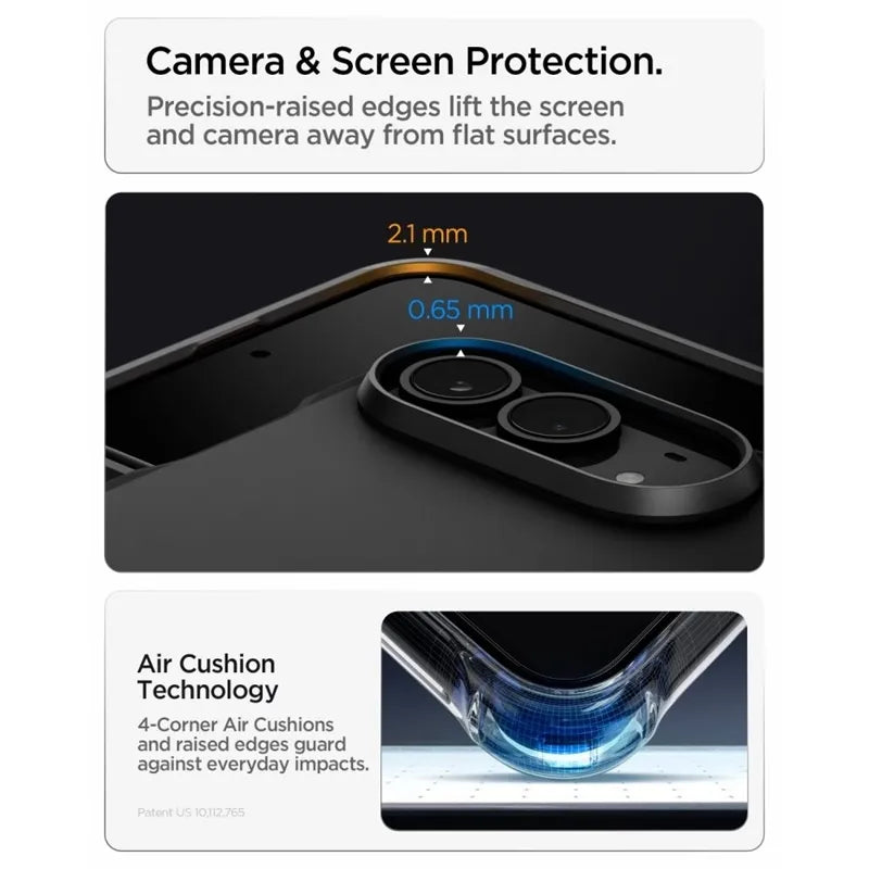 Spigen Tough Armor Mag MagSafe – „iPhone Duo“ dėklas (juodas)
