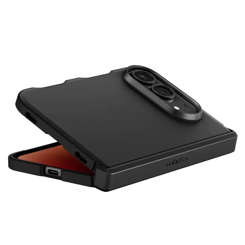 Spigen Tough Armor Mag MagSafe – „iPhone Duo“ dėklas (juodas)