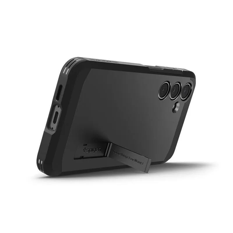 Spigen Tough Armor MagSafe – dėklas, skirtas Samsung Galaxy S24 FE (juodas)