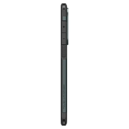 Spigen Tough Armor MagSafe – dėklas, skirtas Samsung Galaxy S25 Edge (Abyss Green)