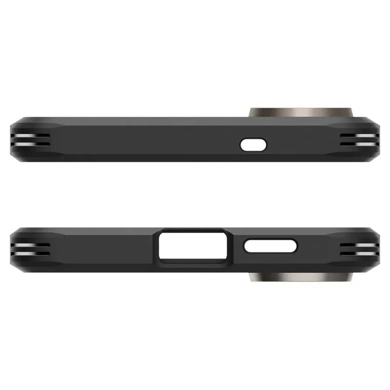 Spigen Tough Armor MagSafe – dėklas skirtas Samsung Galaxy S25 Edge (Gunmetal)