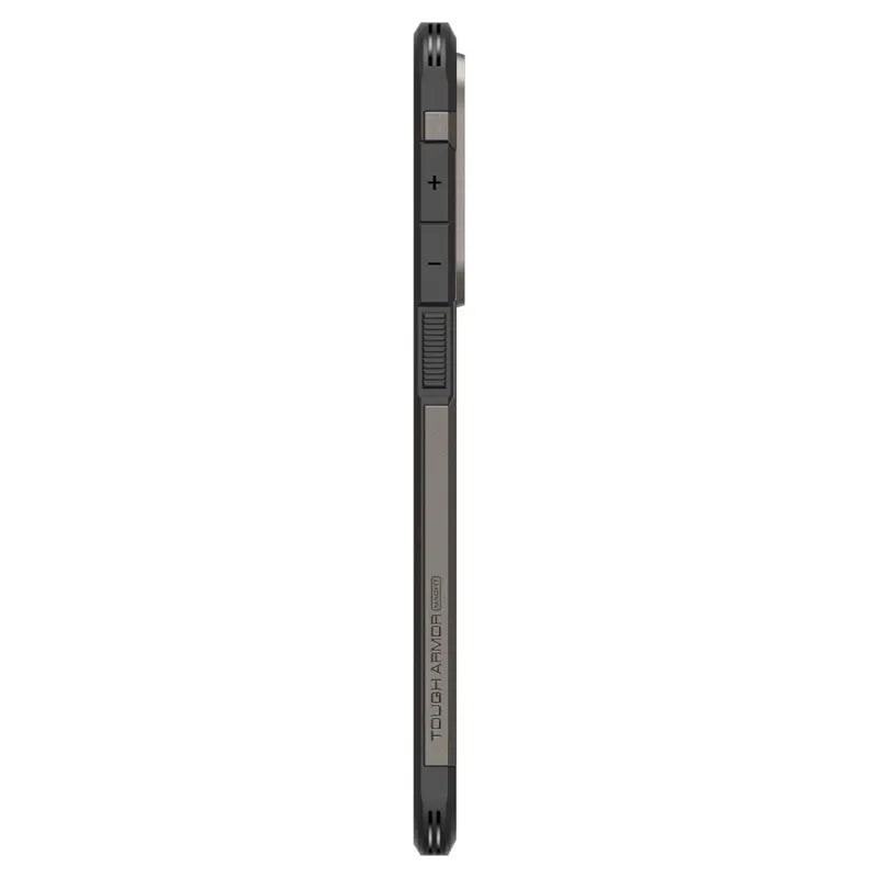 Spigen Tough Armor MagSafe – dėklas skirtas Samsung Galaxy S25 Edge (Gunmetal)