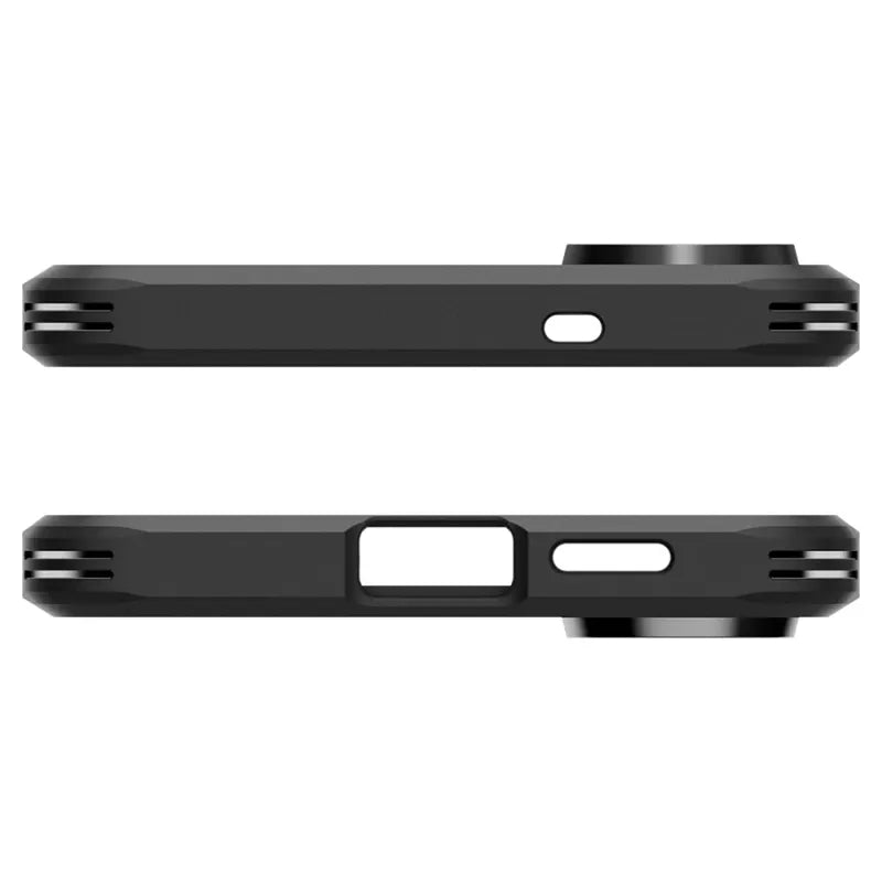 Spigen Tough Armor MagSafe – Dėklas, skirtas Samsung Galaxy S25 Edge (juodas)