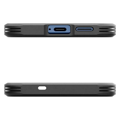 Spigen Tough Armor MagSafe – dėklas, skirtas „Samsung Galaxy S25“ (juodas)