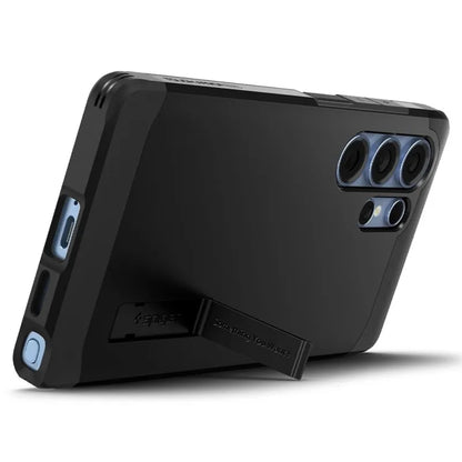 Spigen Tough Armor MagSafe – dėklas, skirtas „Samsung Galaxy S25 Ultra“ (juodas)