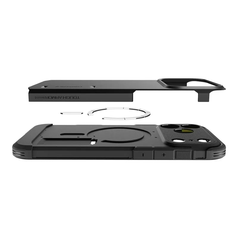 Spigen Tough Armor T Mag MagSafe - Dėklas iPhone 17 Pro Max (Gunmetal)