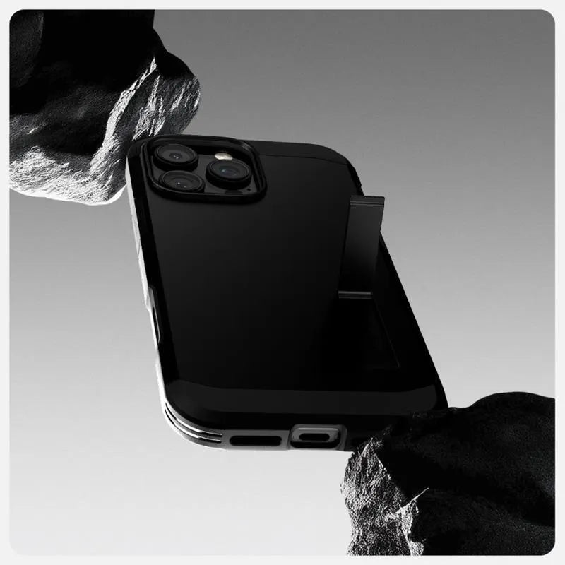 Spigen Tough Armor T Mag MagSafe – dėklas, skirtas „iPhone 16 Pro Max“ (juodas)