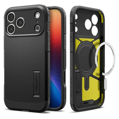 Spigen Tough Armor T Mag MagSafe - Dėklas, skirtas iPhone 17 Pro Max (Juodas)