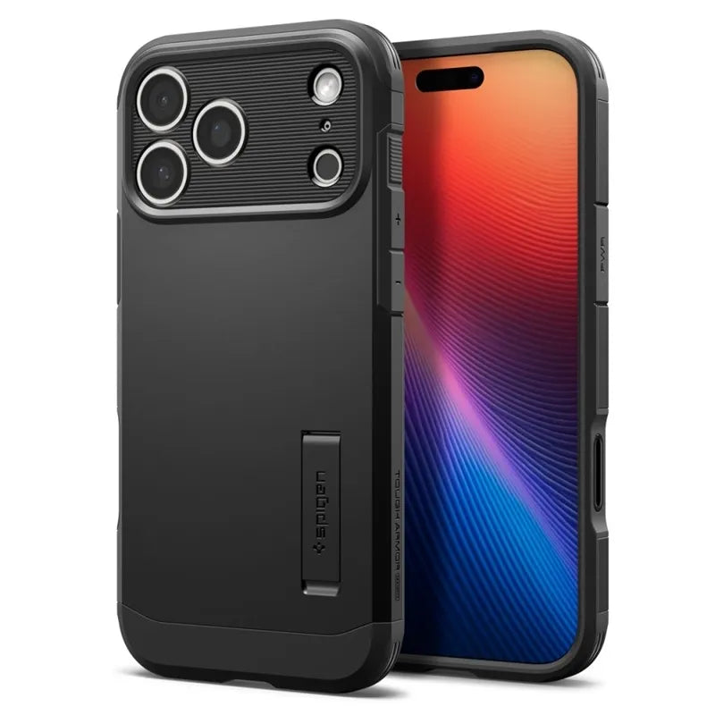 Spigen Tough Armor T Mag MagSafe - Dėklas, skirtas iPhone 17 Pro Max (Juodas)