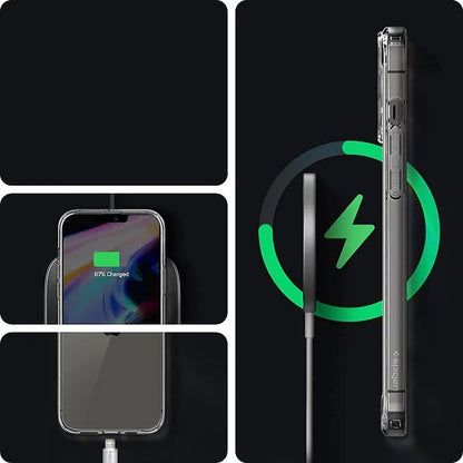 Spigen Ultra Hybrid – dėklas iPhone 13 Pro (skaidrus)