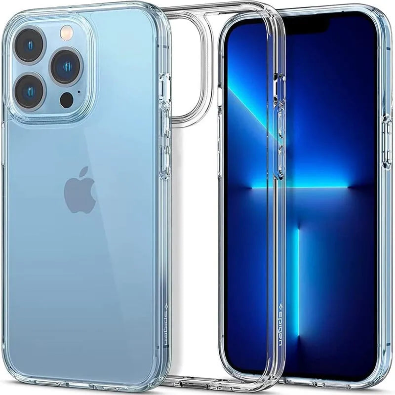 Spigen Ultra Hybrid – dėklas iPhone 13 Pro (skaidrus)