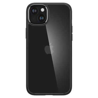 Spigen Ultra Hybrid – dėklas iPhone 15 Plus (matinis juodas)