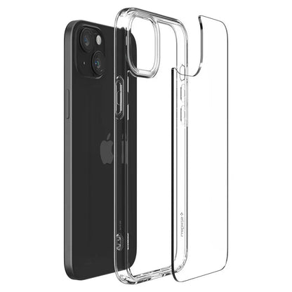 Spigen Ultra Hybrid – dėklas iPhone 15 (skaidrus)