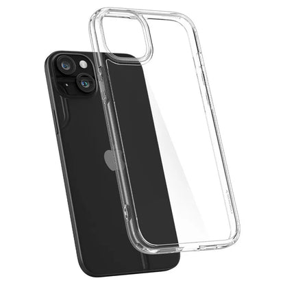 Spigen Ultra Hybrid – dėklas iPhone 15 (skaidrus)
