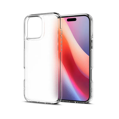 Spigen Ultra Hybrid – dėklas iPhone 16 Pro Max (šaltai skaidrus)