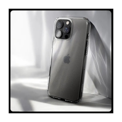 Spigen Ultra Hybrid – dėklas iPhone 16 Pro Max (šaltai skaidrus)