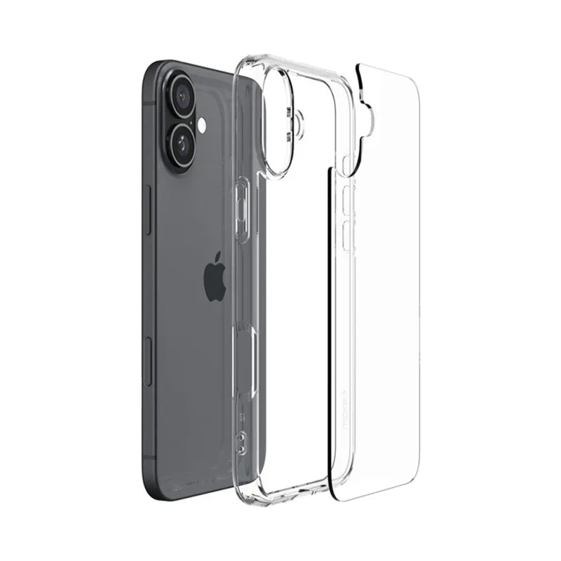 Spigen Ultra Hybrid – dėklas iPhone 16 (skaidrus)