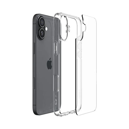 Spigen Ultra Hybrid – dėklas iPhone 16 (skaidrus)