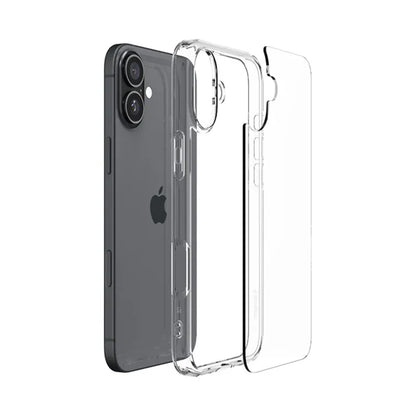 Spigen Ultra Hybrid – dėklas iPhone 16 (skaidrus)