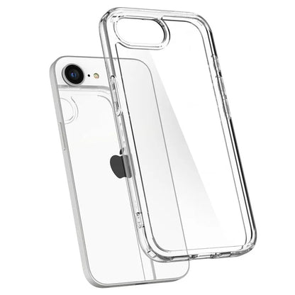Spigen Ultra Hybrid – dėklas iPhone 17e / 16e (skaidrus)
