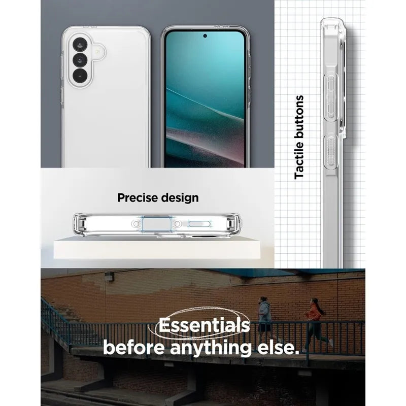 Spigen Ultra Hybrid – Dėklas Samsung Galaxy A37 5G telefonui (skaidrus)