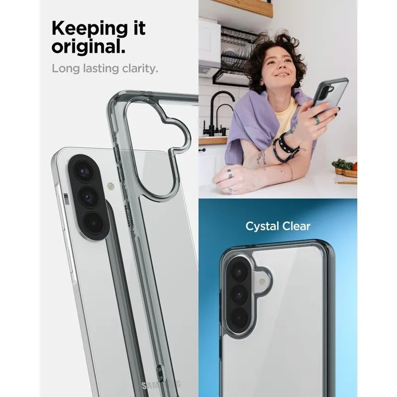 Spigen Ultra Hybrid – dėklas Samsung Galaxy A57 5G telefonui (Space Crystal)