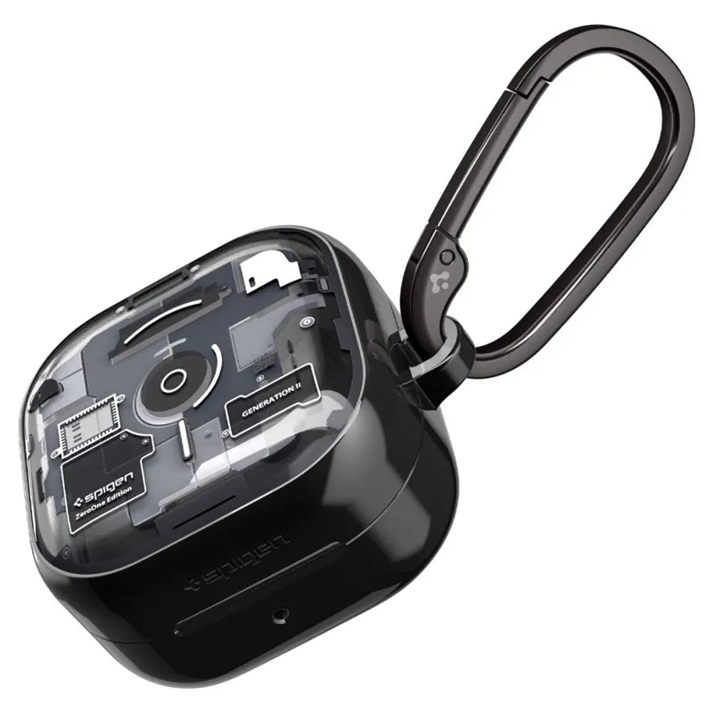 Spigen Ultra Hybrid - dėklas Samsung Galaxy Buds 4 / 4 Pro (Zero One Black)