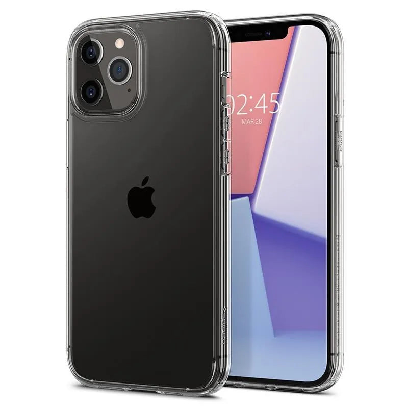 Spigen Ultra Hybrid - Dėklas, skirtas iPhone 12 / iPhone 12 Pro (skaidrus)