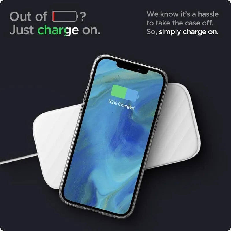 Spigen Ultra Hybrid - Dėklas, skirtas iPhone 12 / iPhone 12 Pro (skaidrus)