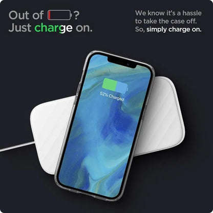 Spigen Ultra Hybrid - Dėklas, skirtas iPhone 12 / iPhone 12 Pro (skaidrus)