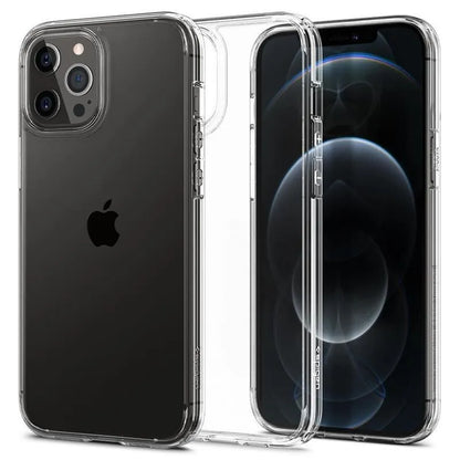 Spigen Ultra Hybrid - Dėklas, skirtas iPhone 12 / iPhone 12 Pro (skaidrus)
