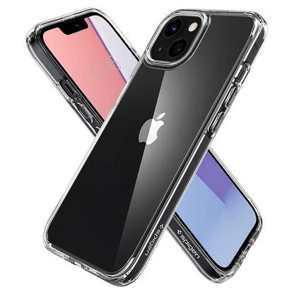 Spigen Ultra Hybrid – dėklas, skirtas iPhone 13 Mini (skaidrus)