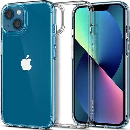Spigen Ultra Hybrid – dėklas, skirtas iPhone 13 Mini (skaidrus)