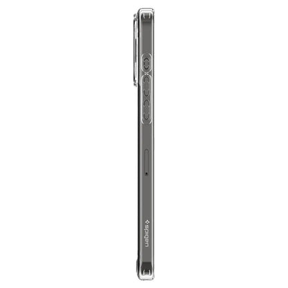 Spigen Ultra Hybrid dėklas, skirtas iPhone 15 Pro (Matinis skaidrus)