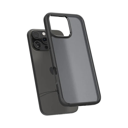 Spigen Ultra Hybrid – dėklas skirtas iPhone 16 Pro Max (Frost Black)