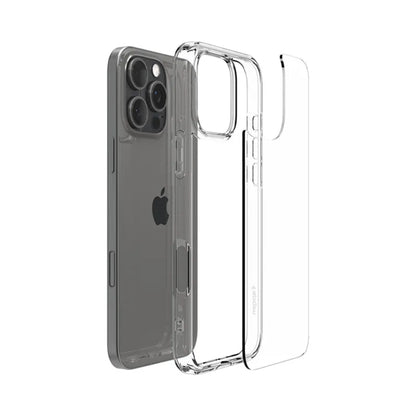 Spigen Ultra Hybrid – dėklas, skirtas „iPhone 16 Pro“ (skaidrus)