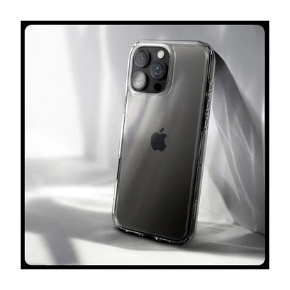 Spigen Ultra Hybrid – dėklas, skirtas „iPhone 16 Pro“ (skaidrus)