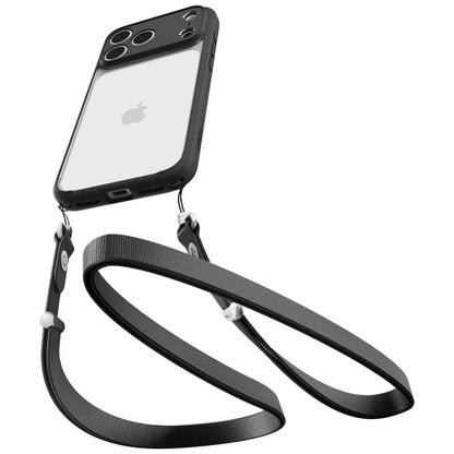 Spigen Ultra Hybrid – dėklas, skirtas iPhone 18 Pro / 17 Pro (matinė juoda)