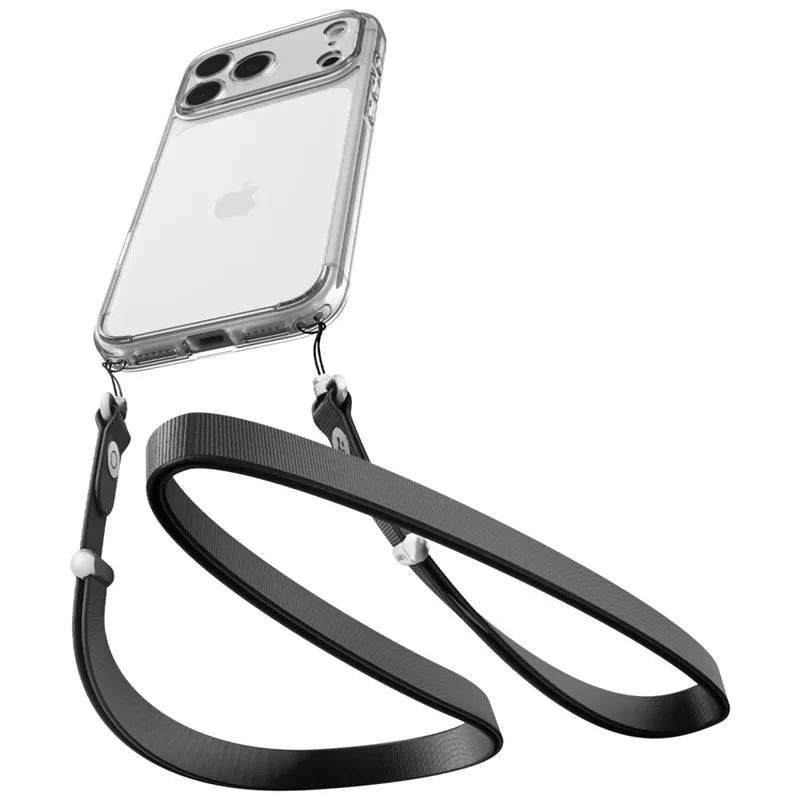 „Spigen Ultra Hybrid“ – dėklas, skirtas „iPhone 18 Pro Max“ / „17 Pro Max“ (skaidrus)