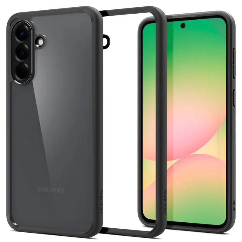 Spigen Ultra Hybrid – dėklas, skirtas Samsung Galaxy A56 5G (matinė juoda)