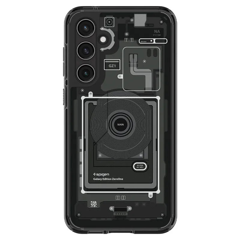 Spigen Ultra Hybrid – dėklas, skirtas Samsung Galaxy S23 FE (Zero One)