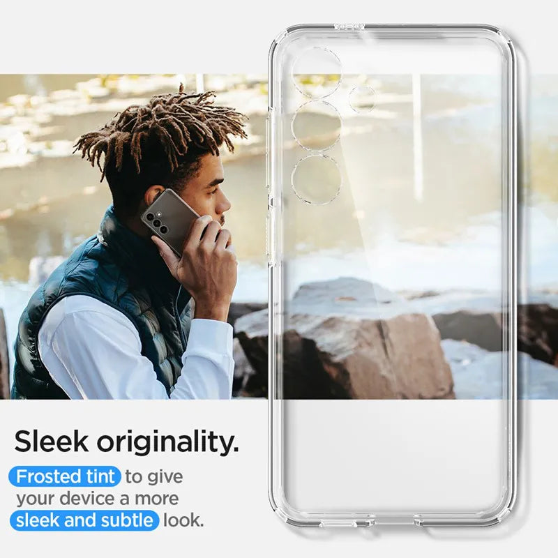 Spigen Ultra Hybrid – dėklas, skirtas „Samsung Galaxy S24“ (skaidrus)
